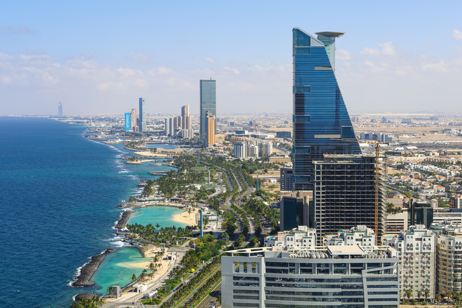 Jeddah skyline - Arial View - Jeddah city Saudi Arabia Jeddah skyline - Arial View - Jeddah city Saudi Arabia