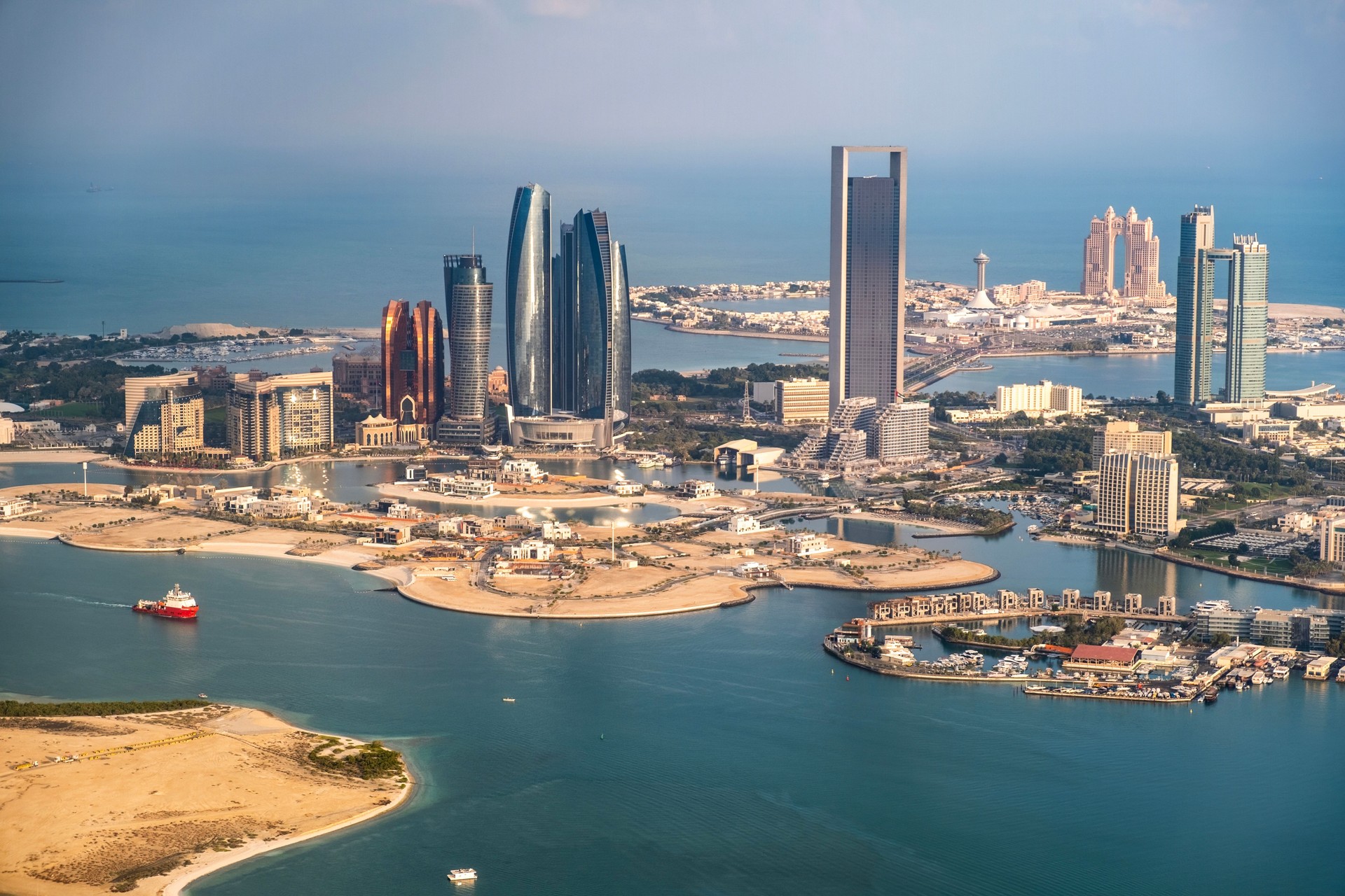 Abu Dhabi panorama Abu Dhabi panorama